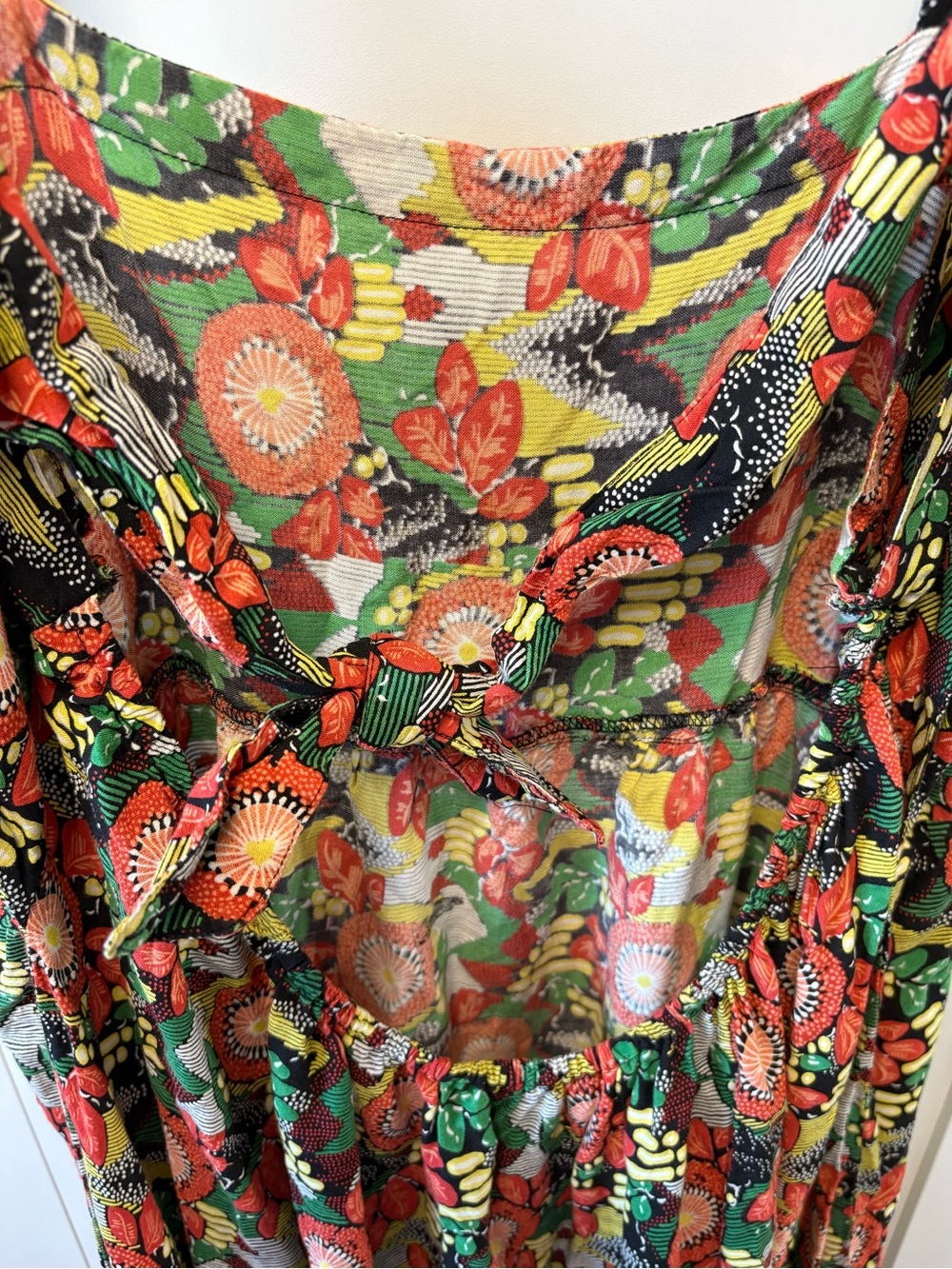 NATURAL LIFE Floral High-Low Maxi Sundress - Picture 8 of 9